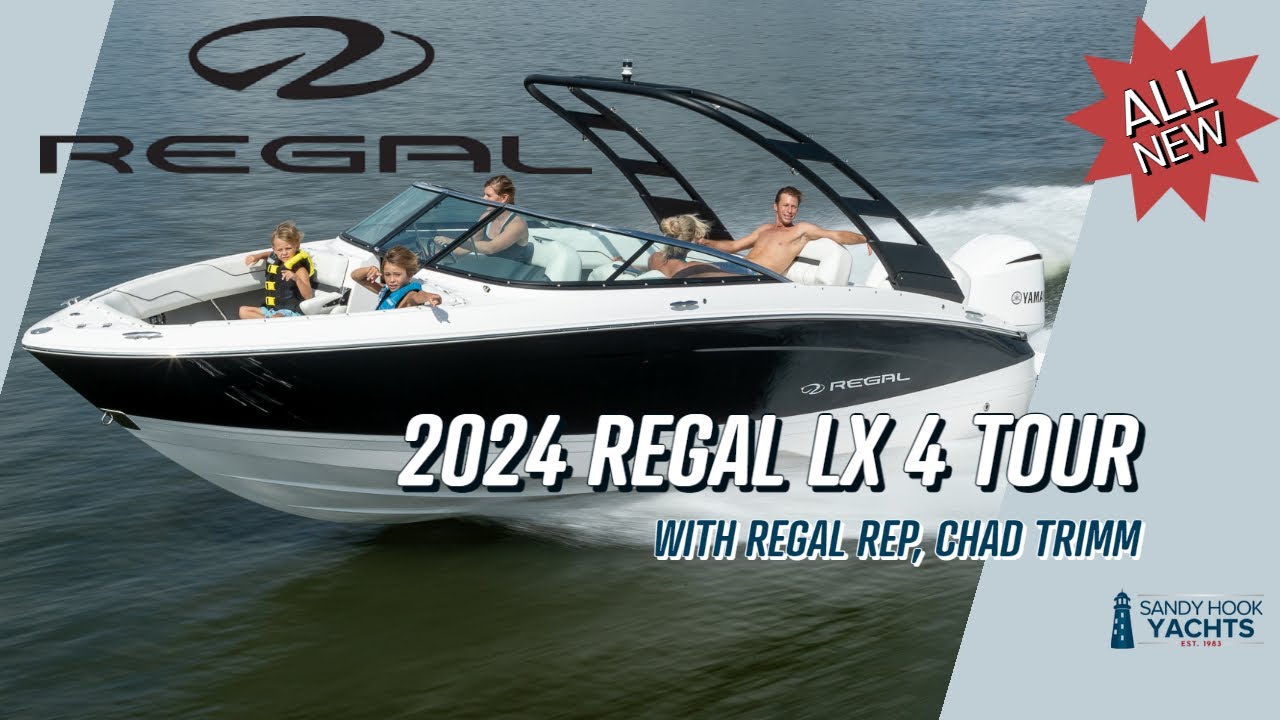 Unveiling the 2024 Regal LX4 with Regal's Chad Trimm!