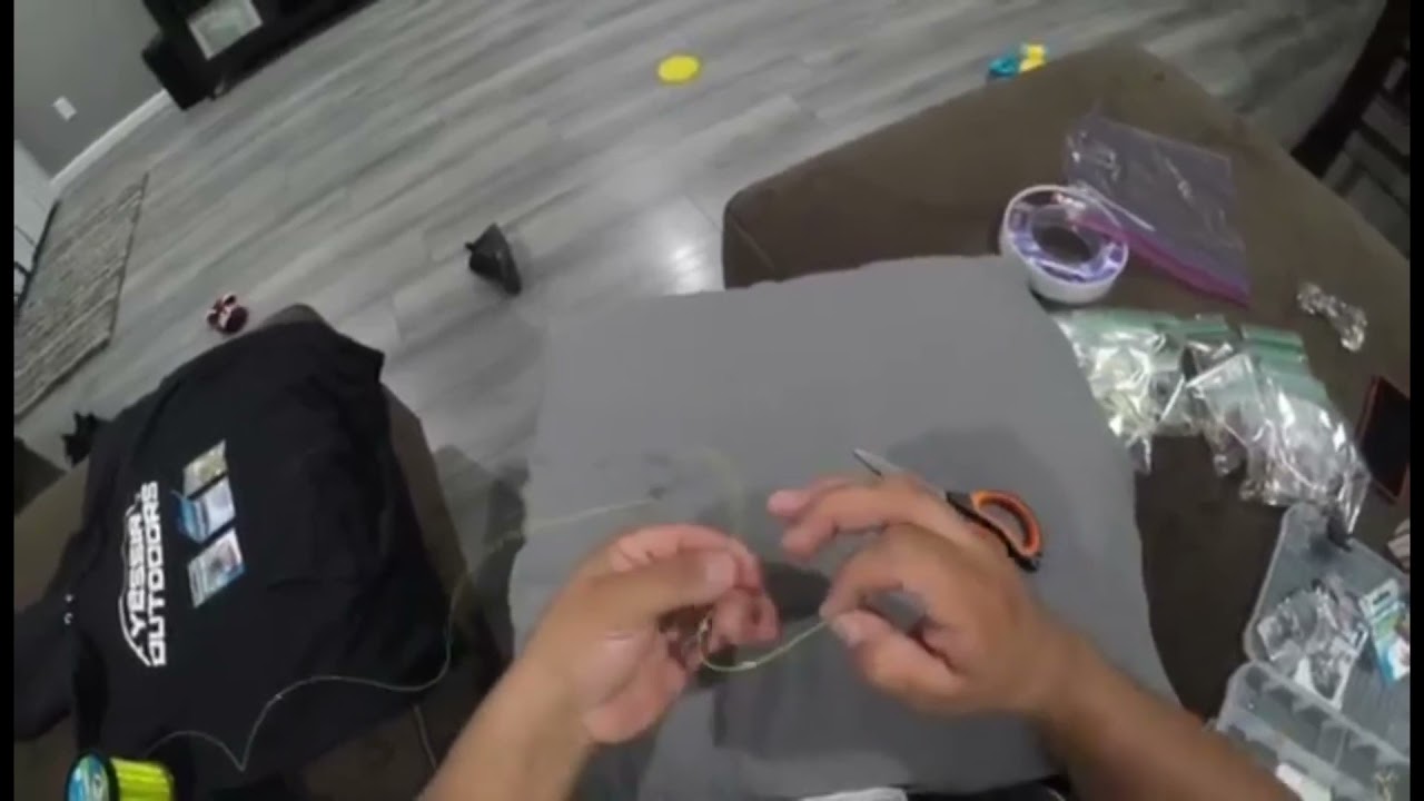 How To Tie A Live Bait Lingcod Rig