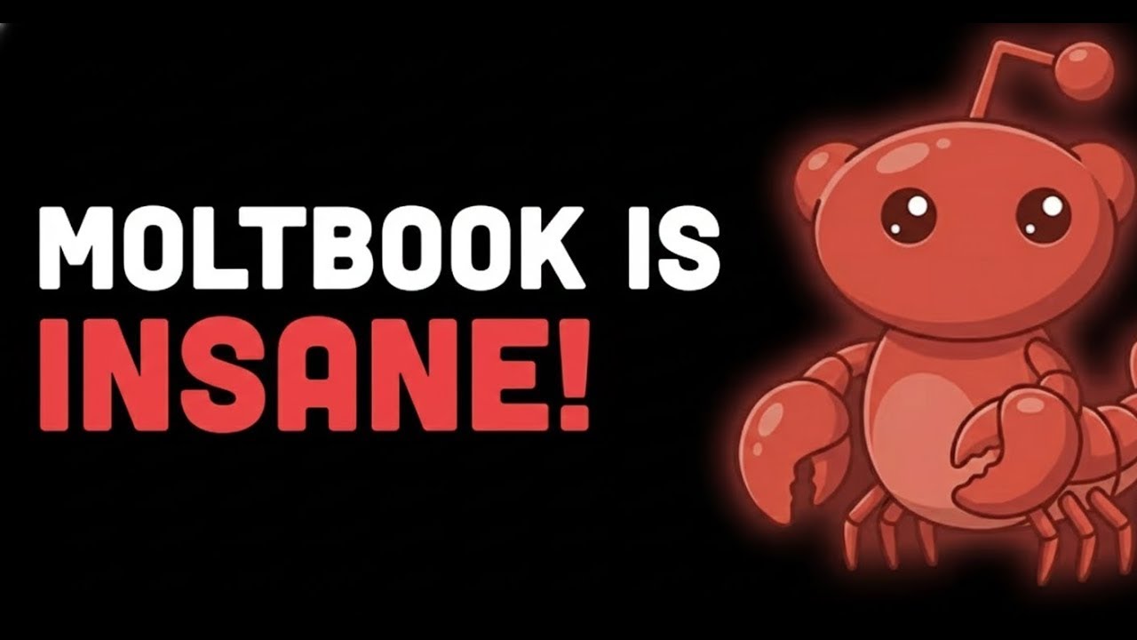 The AI Social Media Moltbook is OUT OF THIS WORLD