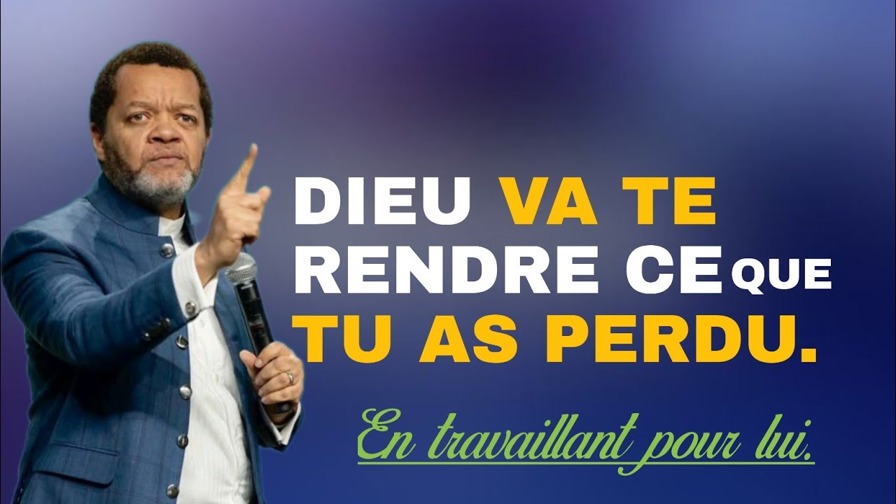 Dieu va te rendre ce que tu as perdu | Pasteur Marcello Tunasi