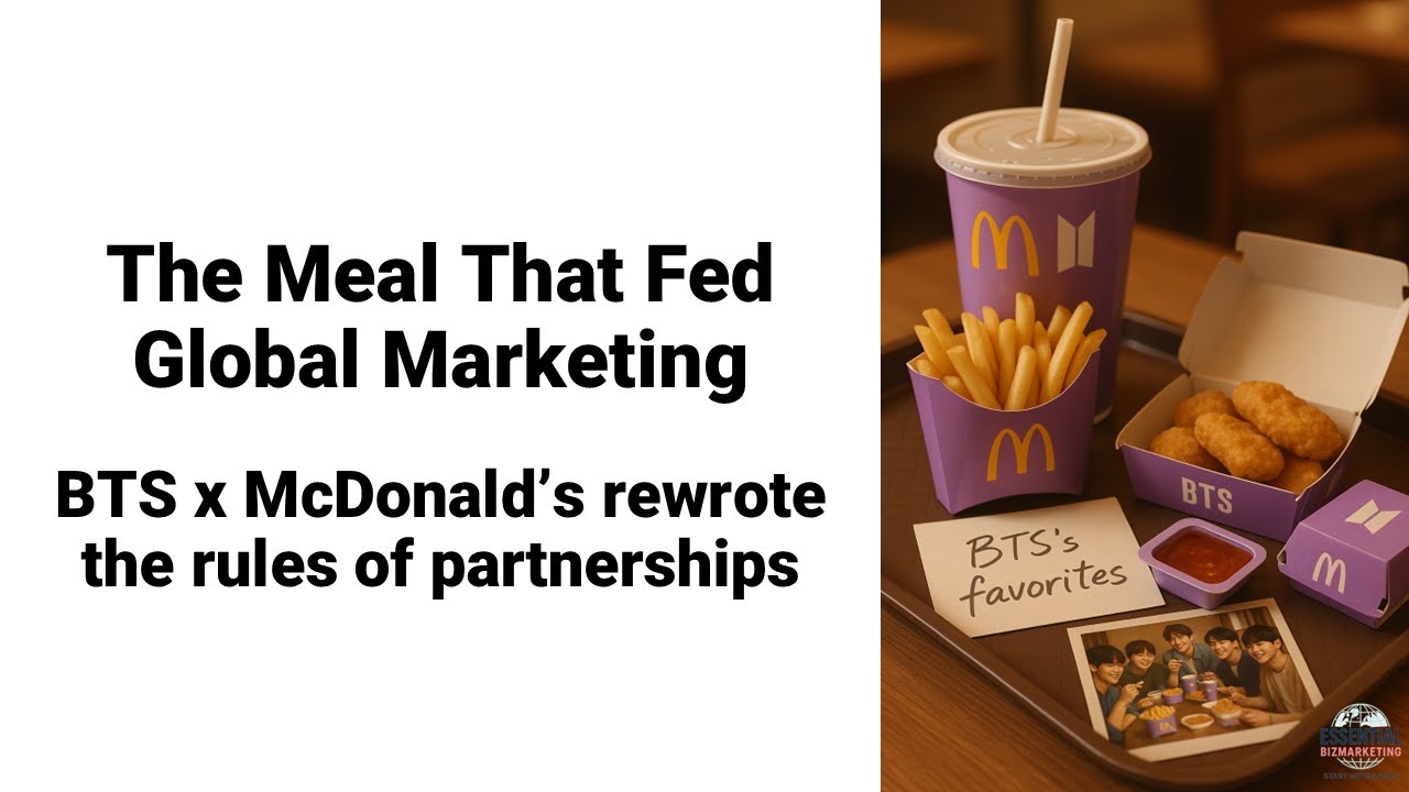 BTS&ndash;McDonald&rsquo;s Global Marketing | How Fandom Made a Meal a Movement