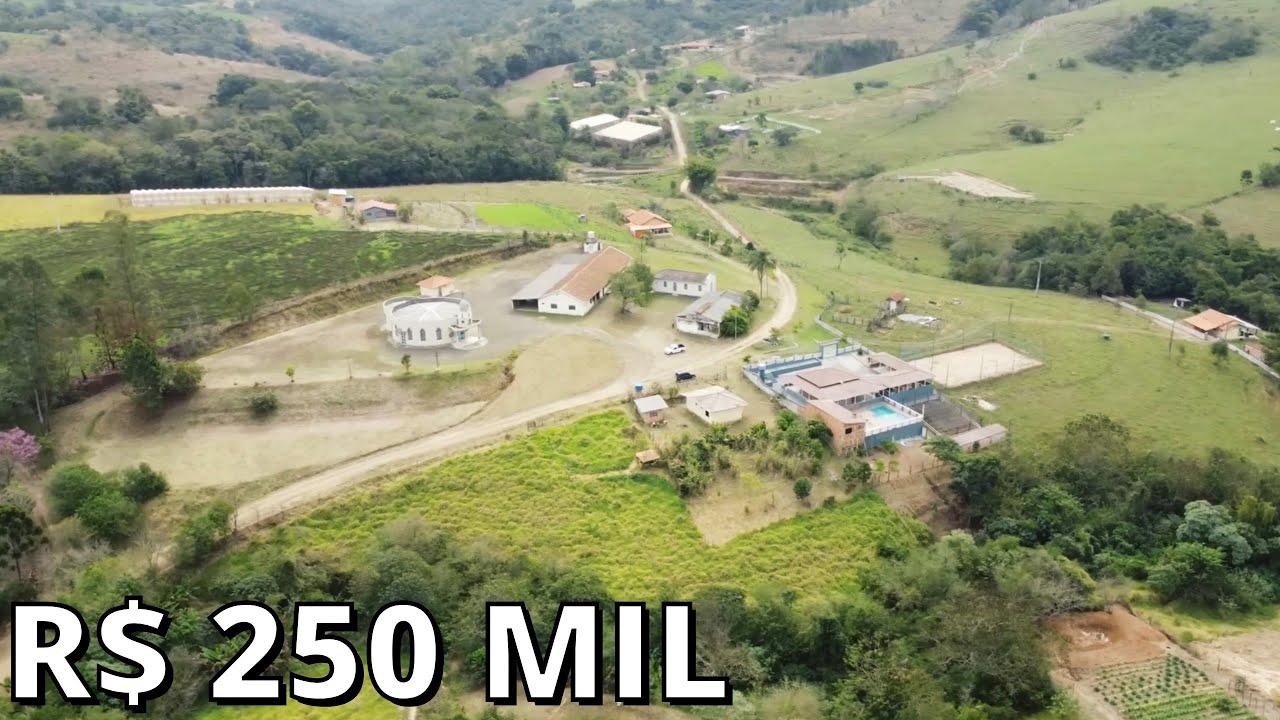 JOÃO VENDE SUA CHÁCARA FRENTE A IGREJA CATÓLICA R$ 250 MIL WHATSAPP DELE 43 99868-0704