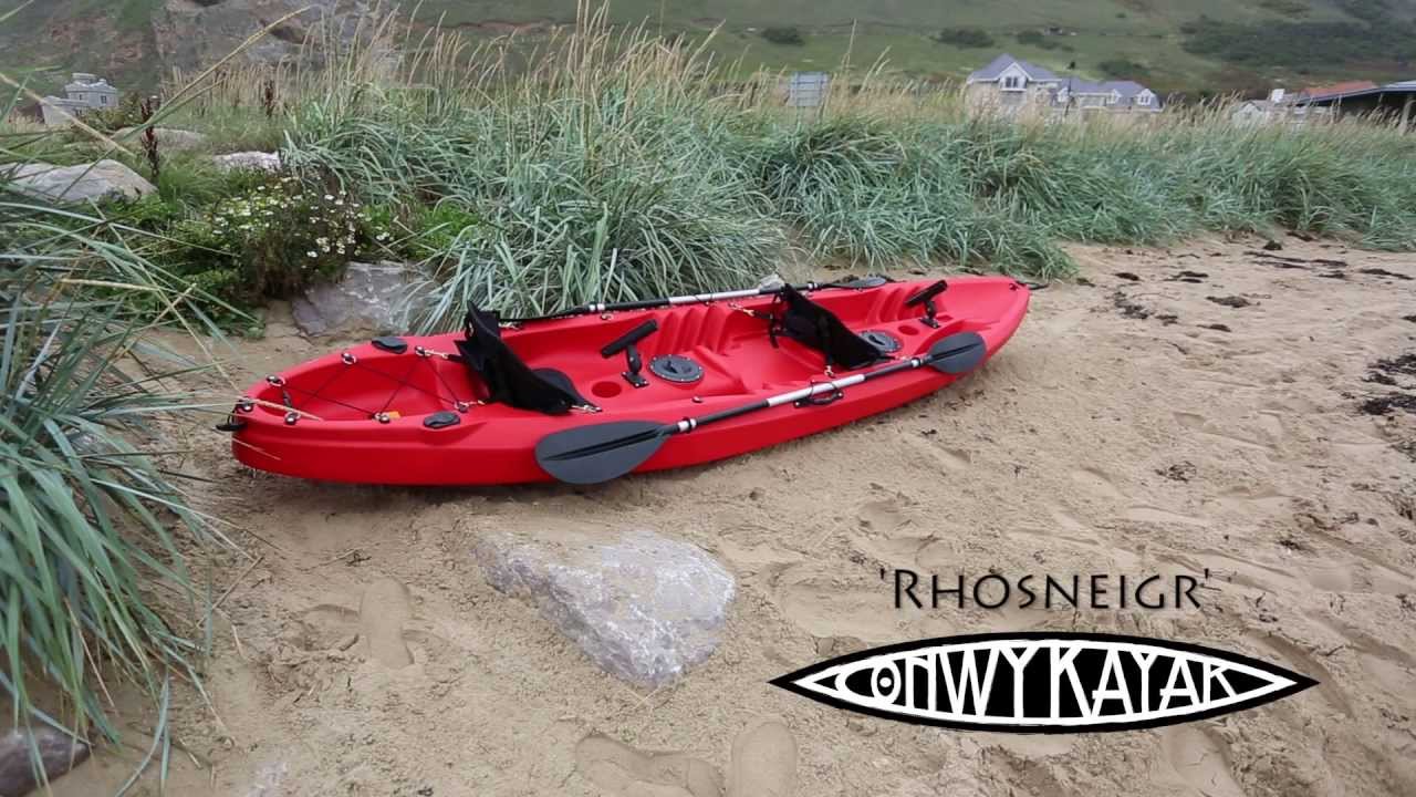 CONWY KAYAK's "RHOSNEIGR" 2 + 1 Person Family Sit on Top Kayak