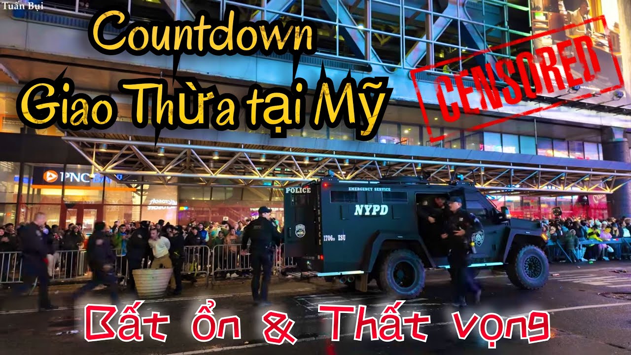 🇺🇸 Нью-Йорк — Манхэттен — Таймс-сквер. Счастливого Нового года — обратный отсчёт. С НОВЫМ ГОДОМ!