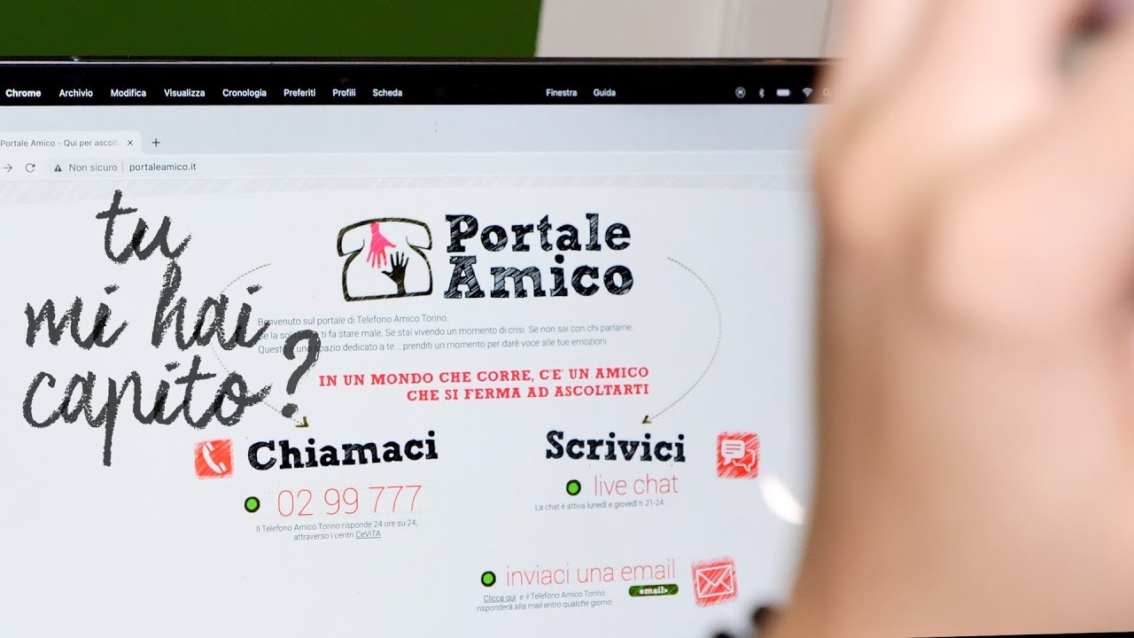 Tu mi hai capito? La testimonianza di Telefono Amico