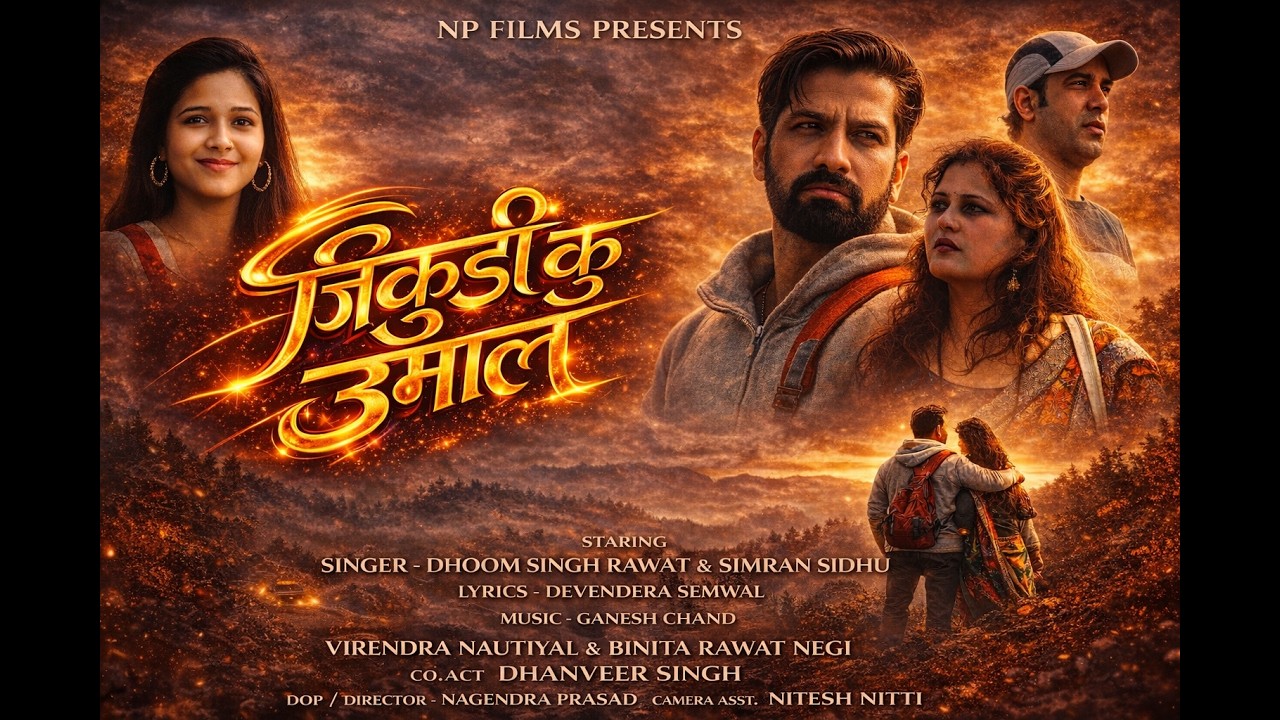 Jikudi Ku Umaal /The Love/ Latest Garhwalii Song 2026 / Dhoom Singh Rawat/Simaran Sidhu / Np Films