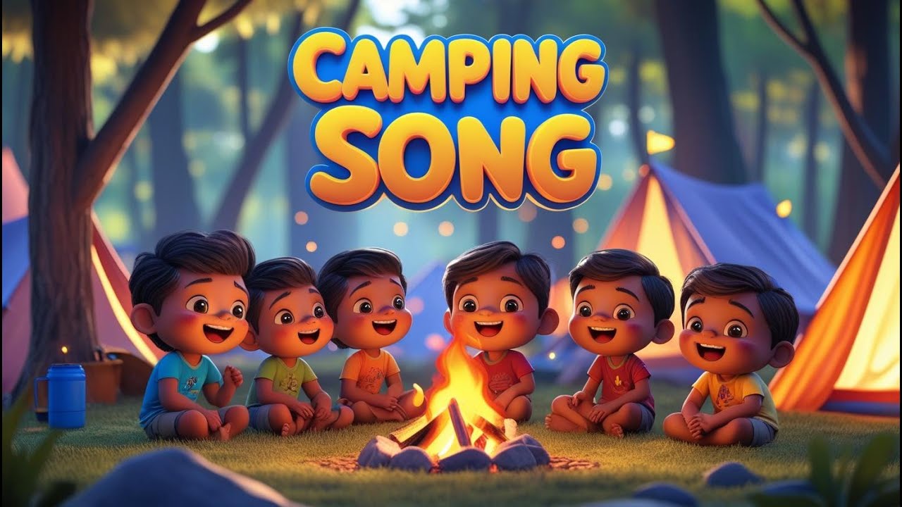🎵 &ldquo;Camping Song for Kids | Fun Campfire Adventure | KIDS CHANNEL TV&rdquo; 🎵
