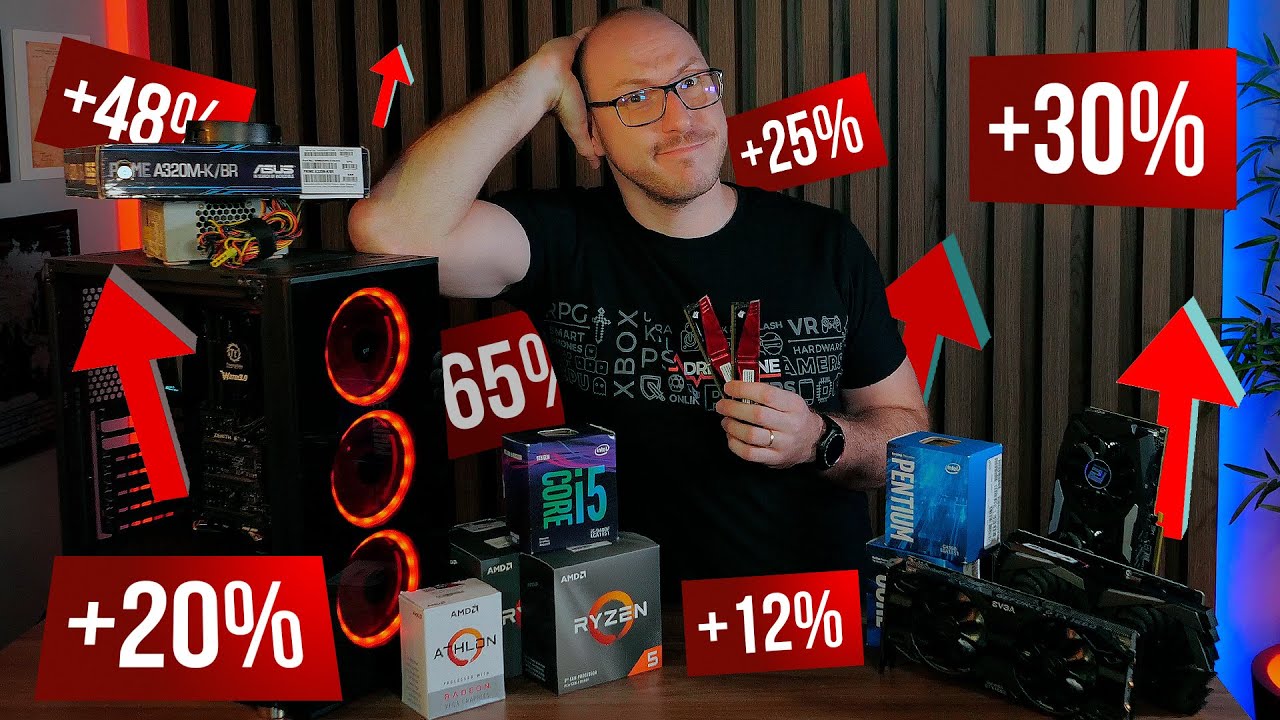PREÇOS DE PC GAMER NA PANDEMIA: R$ 1500, 2500, 3500 e 5 mil