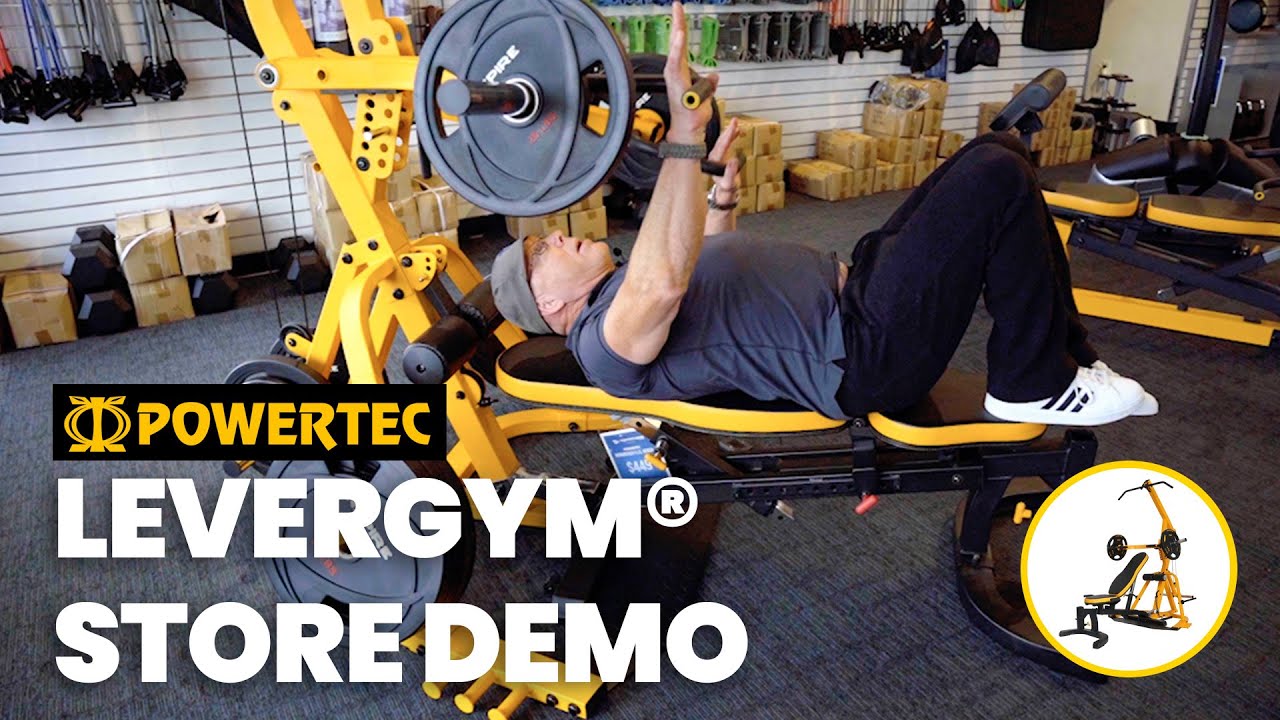 Powertec Workbench Levergym In-Store Demo At Top Fitness | Authorized Dealers Across The Nation