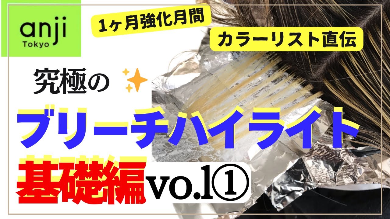 【基礎vol.1】ハイライトカラー強化月間！必要な準備物や薬剤の塗布量調節の仕方など。これからホイルワークを始めたいと思っている方は必見です✨〈ブリーチハイライト〉〈白髪ぼかしハイライト〉