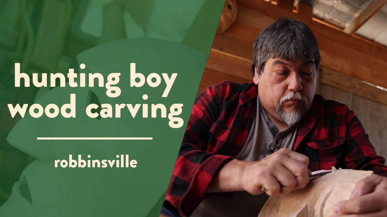 Hunting Boy Wood Carving: Over 30 Years of Cherokee Craft