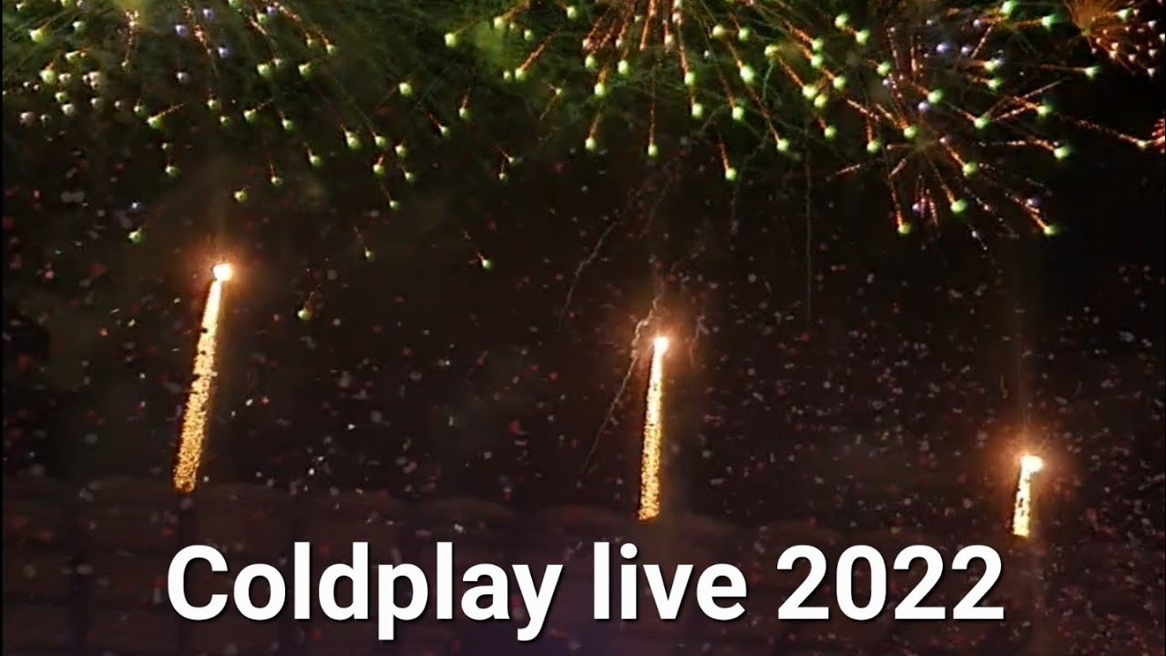 Coldplay live in Brussel 2022 best moments
