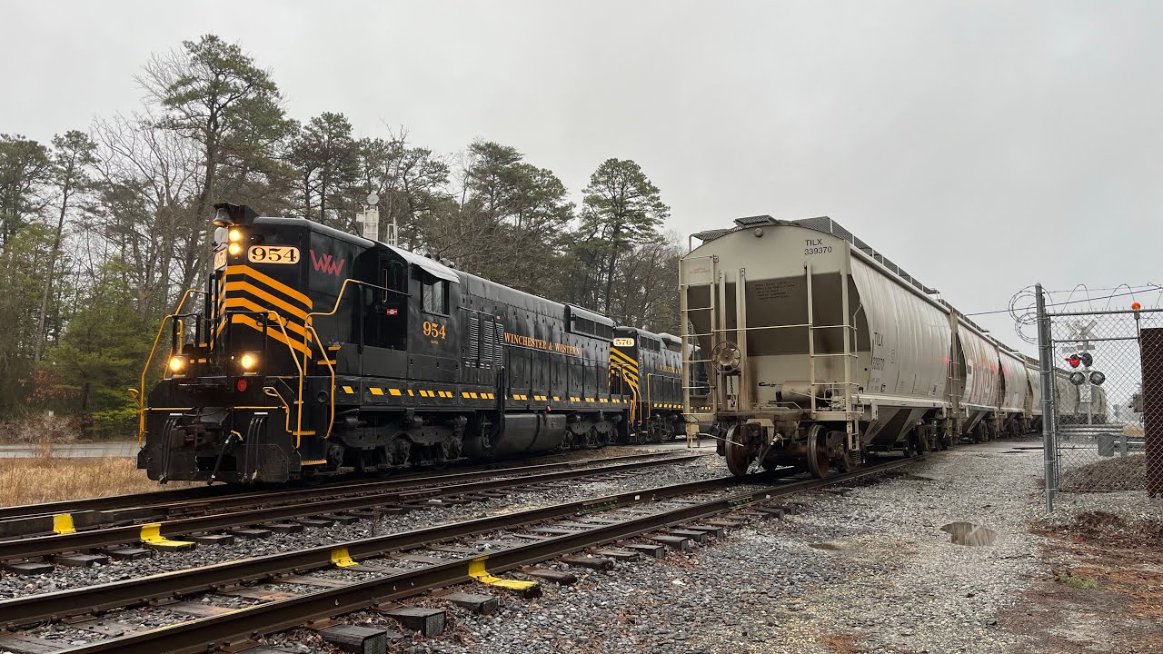 Winchester and Western J301: Bridgeton to Newport NJ