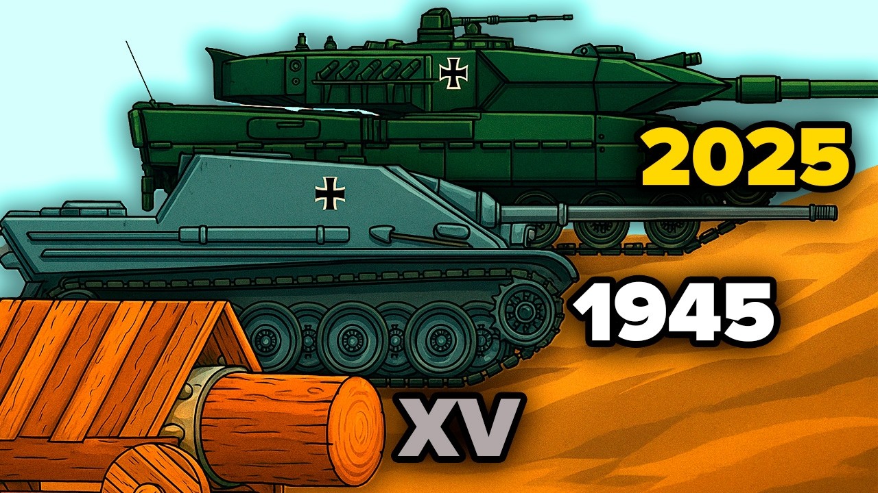 German Tanks Evolution | Animation