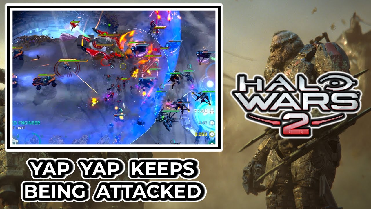 Halo Wars 2: Commentating 3 Vs 3 Voridus Pressuring Expansions