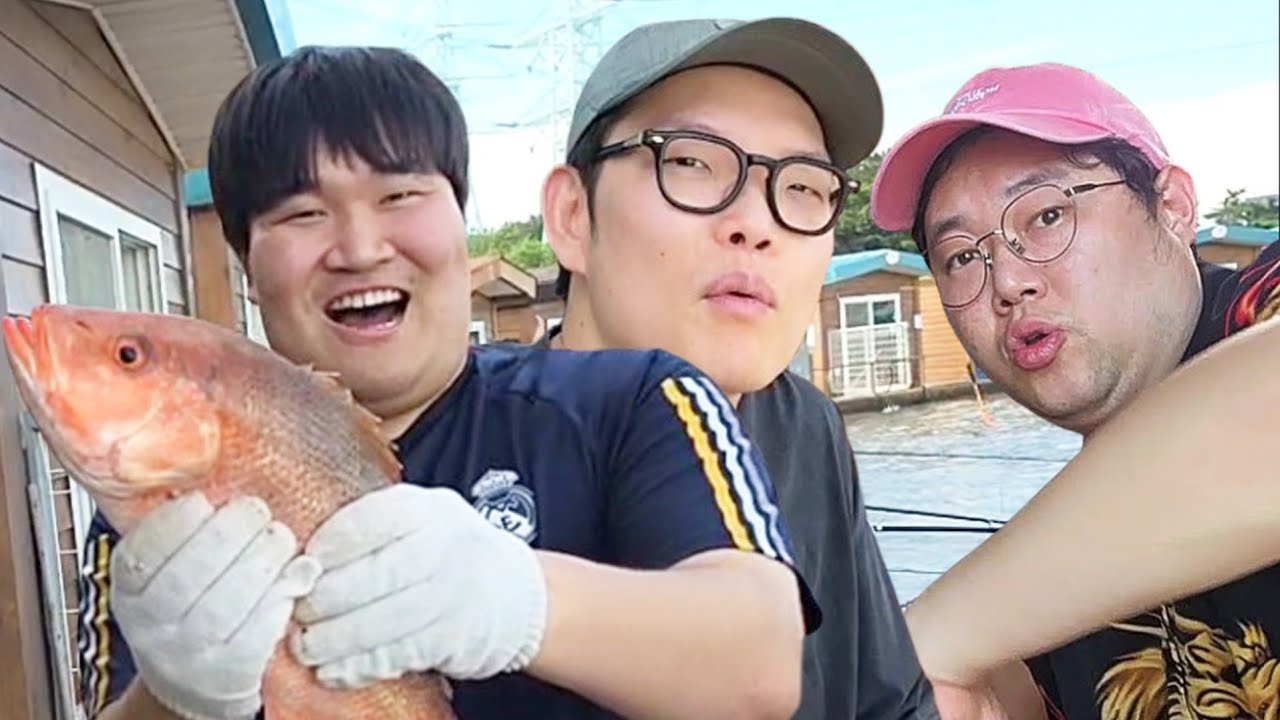 감컴 낚시대회에서????? feat. 감스트,뿌꾸,카민