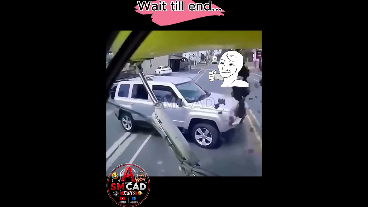What happens when a tanker hits an SUV 😨 #accident #truck #shorts