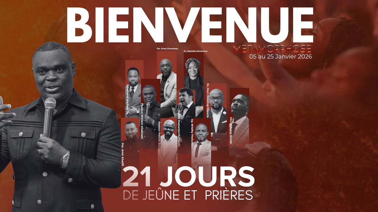 METAMORPHOSE JOUR 18 I APOTRE WILLIAM MIAKIZABI I EGLISE GRC