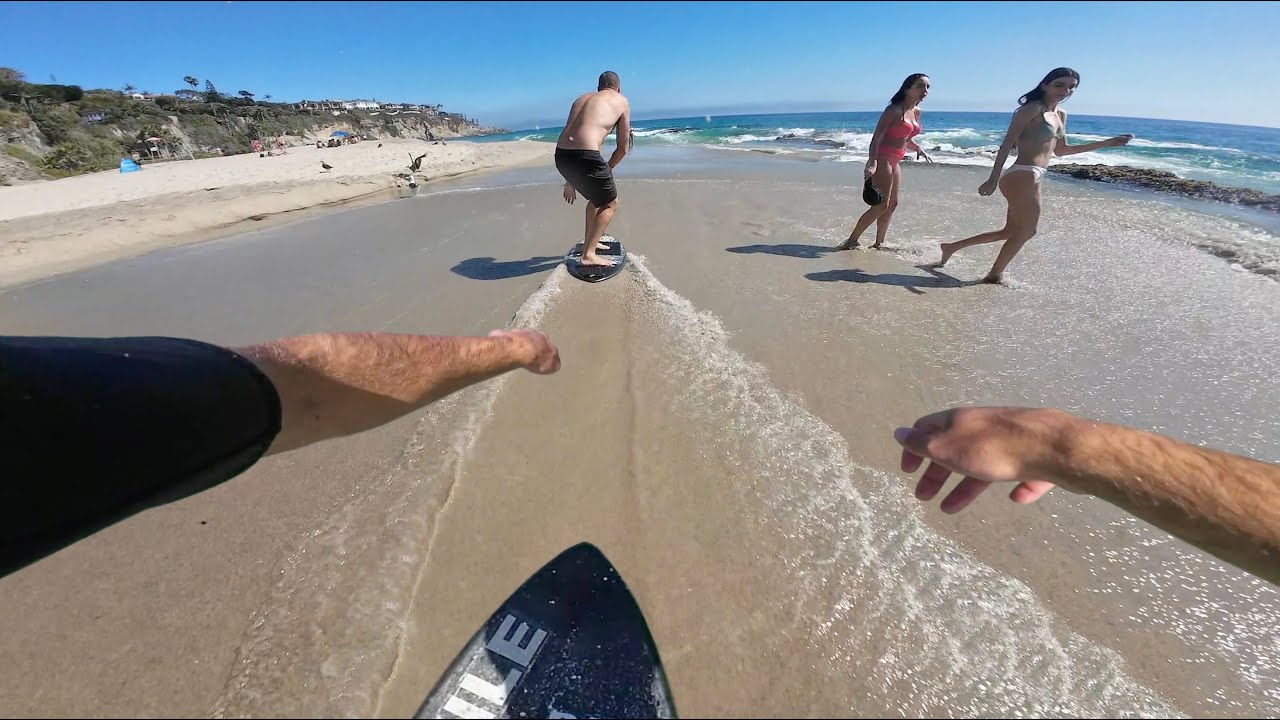 POV Skimboarding с чемпионом мира Блэром Конклином