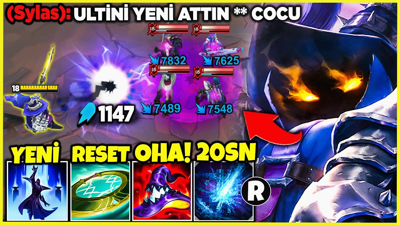 1 DAKİKA'DA 3 ULTİ ATAN VEİGAR !! FULL CANA TEK ATTIM !!