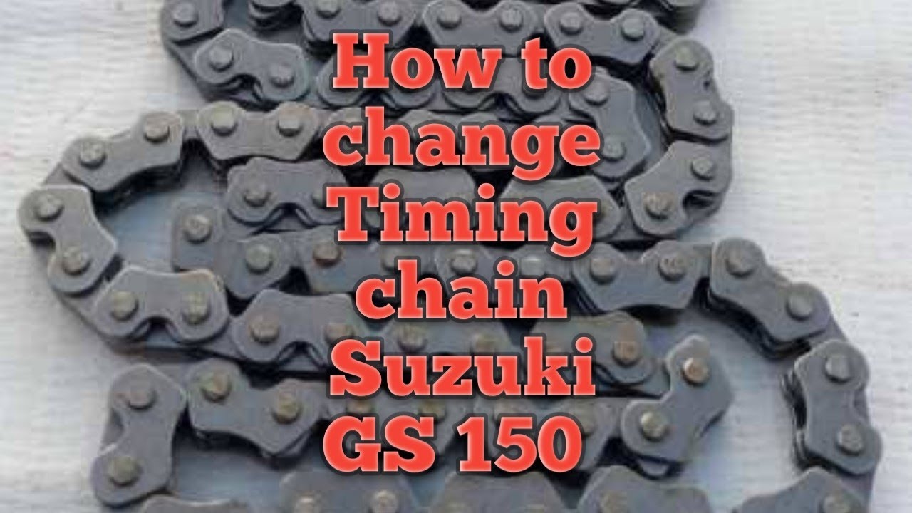 How to change Suzuki GS 150 Timing chain| Gs 150 Timing chain