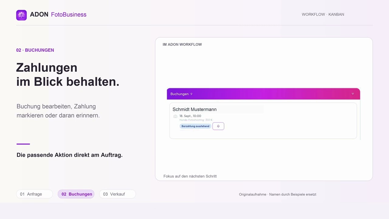 ADON FotoBusiness - Von der Anfrage bis zum Verkauf &ndash; alles &uuml;bersichtlich in einem System 📋