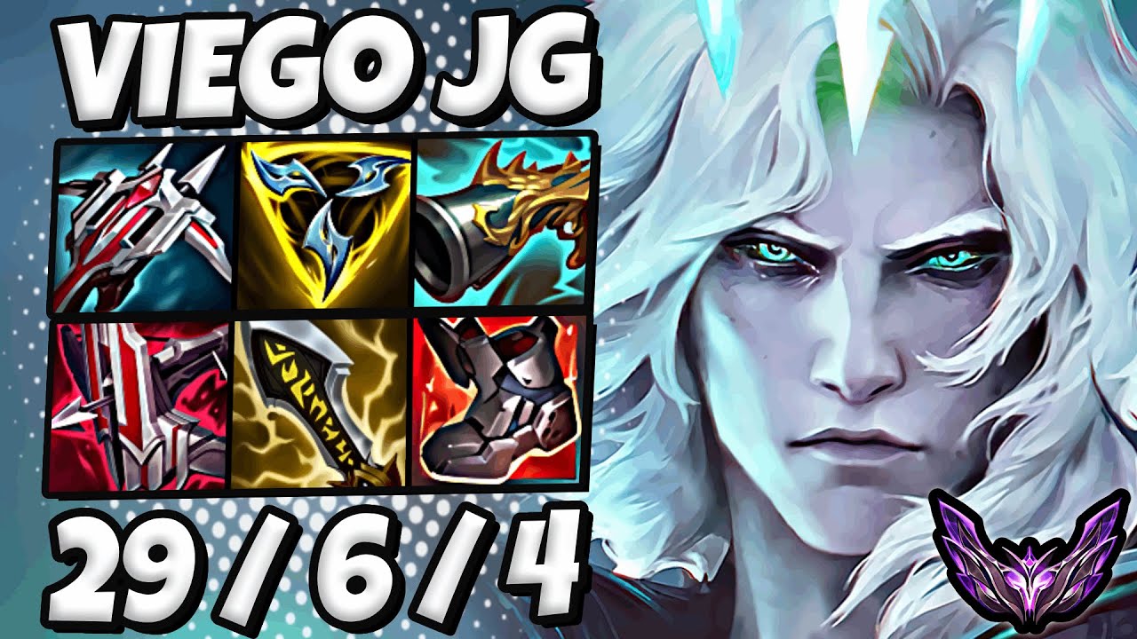 Viego vs Jayce Jungle [ Quadra Kill ] Korea Master Patch 25.24 ✅