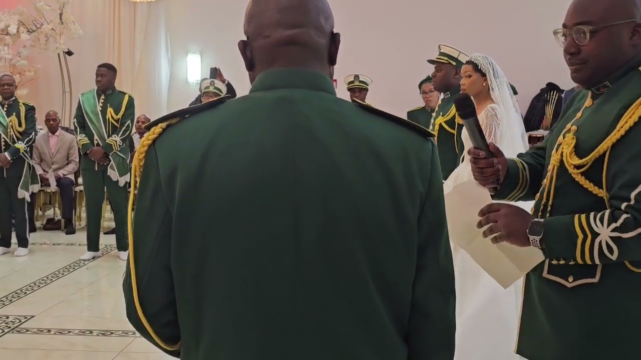 DECORATION DE FAKI  & PIED GAUSXE MARIAGE  RELIGIEUX  DE PAPA  BEN ET MAMAN  GEORLINE  ALLEMAGNE