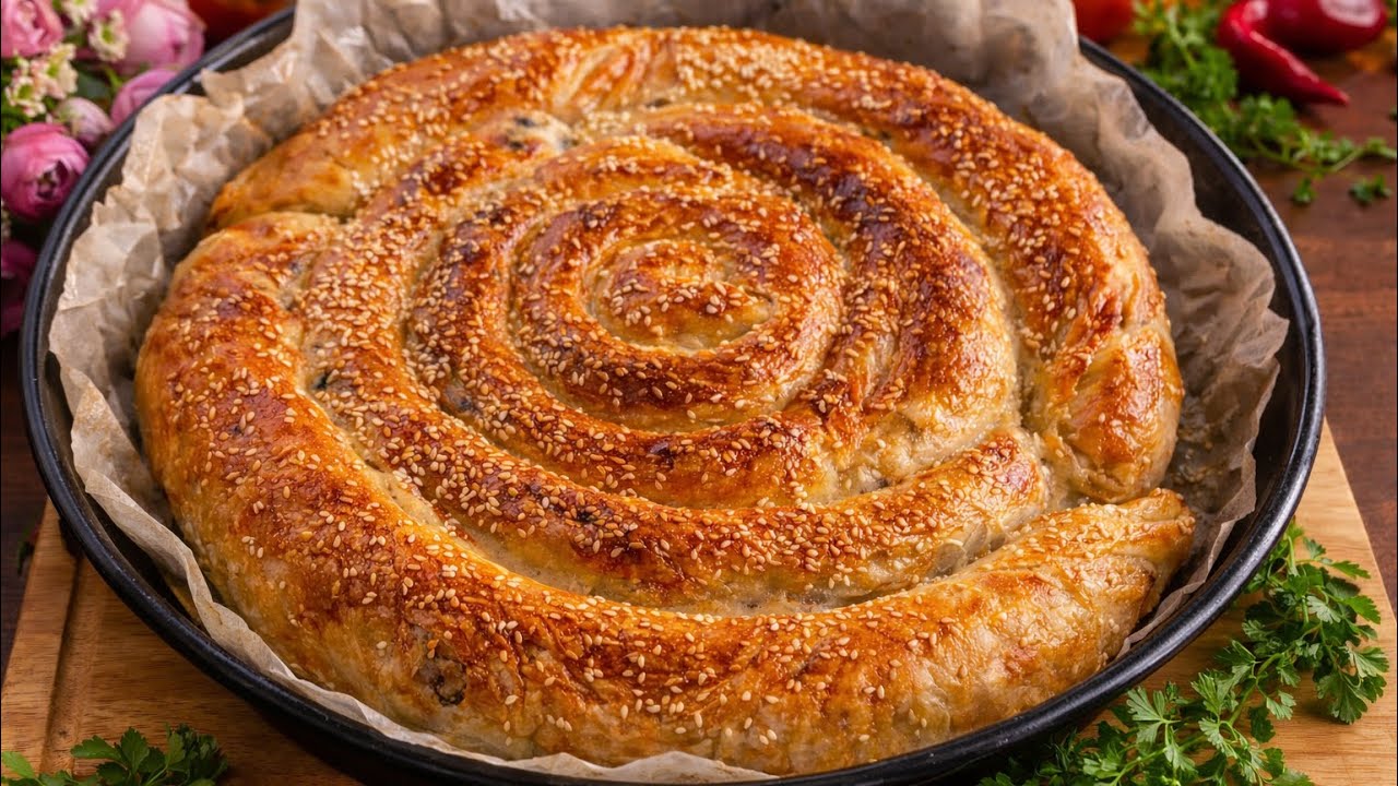 Съели за 10 Минут! Домашние турецкие бёреки! 