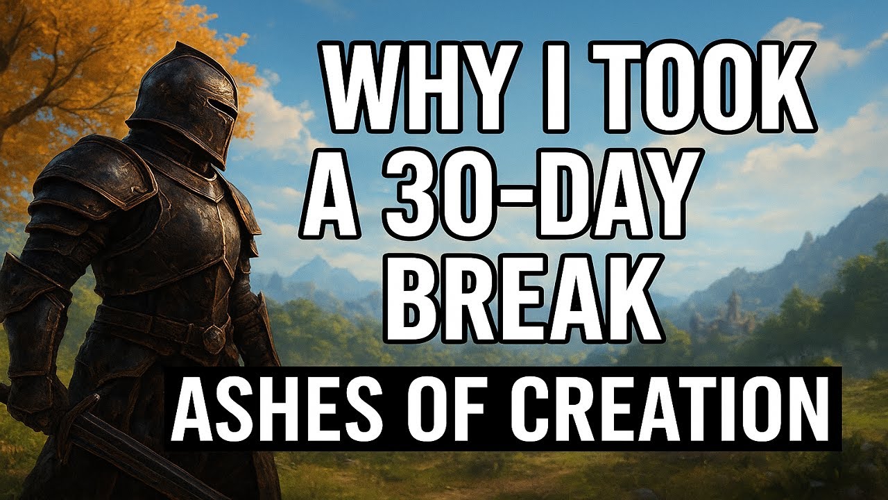 Ashes of Creation сейчас разваливается... Почему я взял 30-дневный перерыв