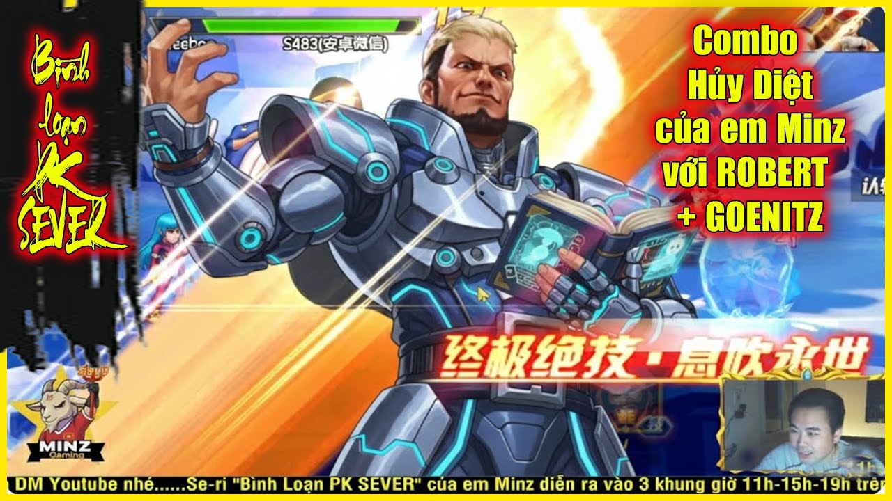 ღ KOF98UMOL ★ 【Комментарии PK SMAX】 Разрушительная комбинация Минз с РОБЕРТОМ + ГОЭНИЦЕМ 💥