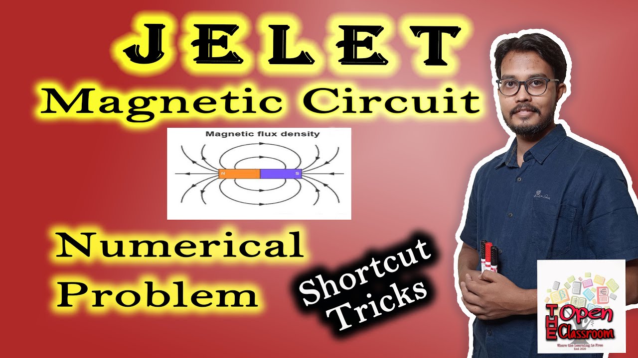 Numerical Problem on Magnetic Circuit | JELET Online Classes | JELET Coaching | The Open Classroom