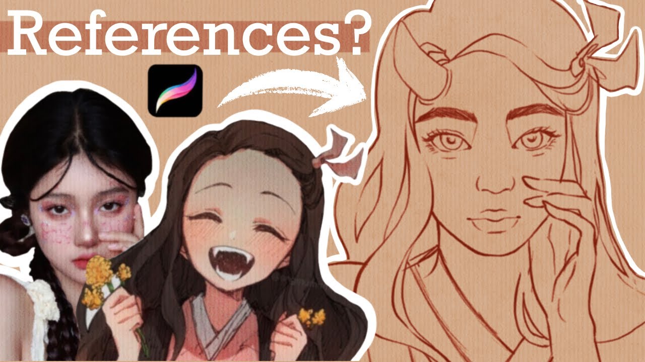 How I use multiple references for my artworks