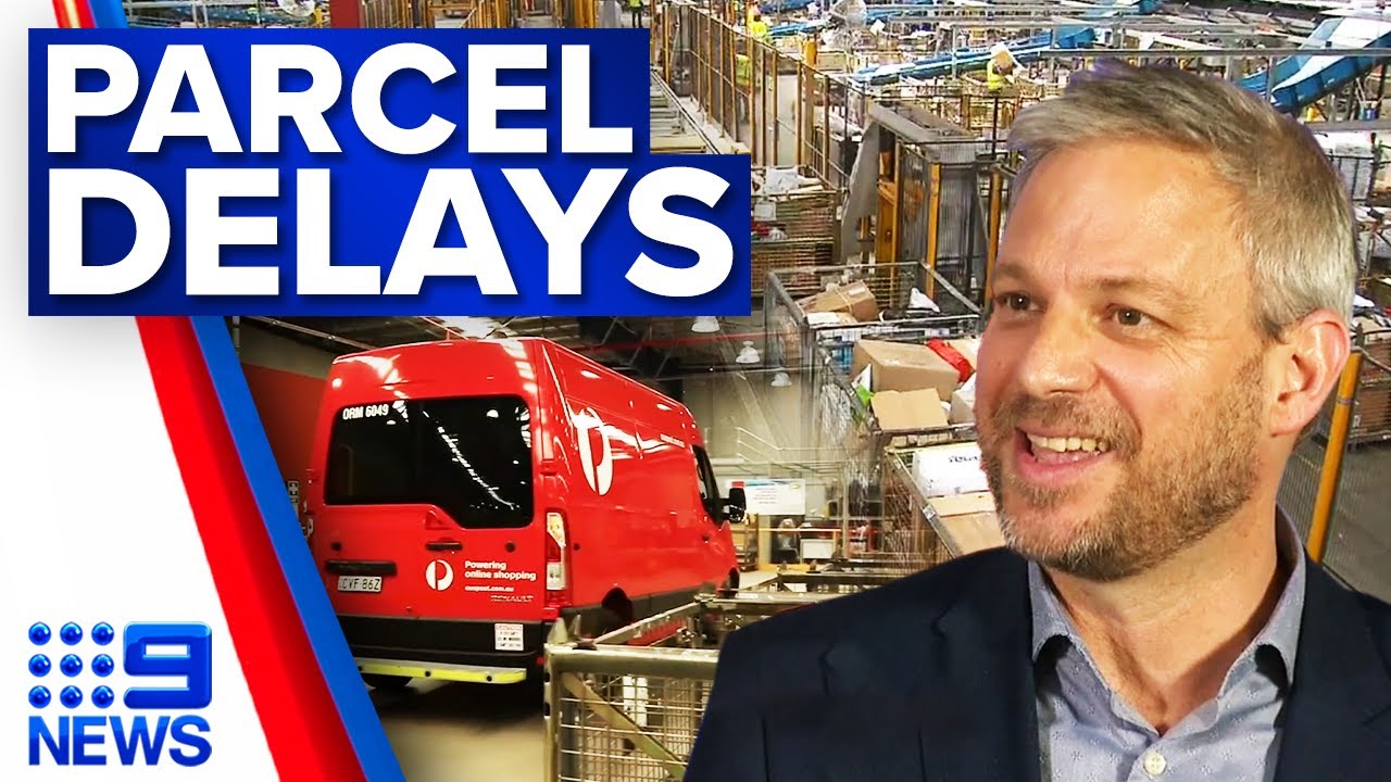 Australia Post faces significant delays | 9 News Australia