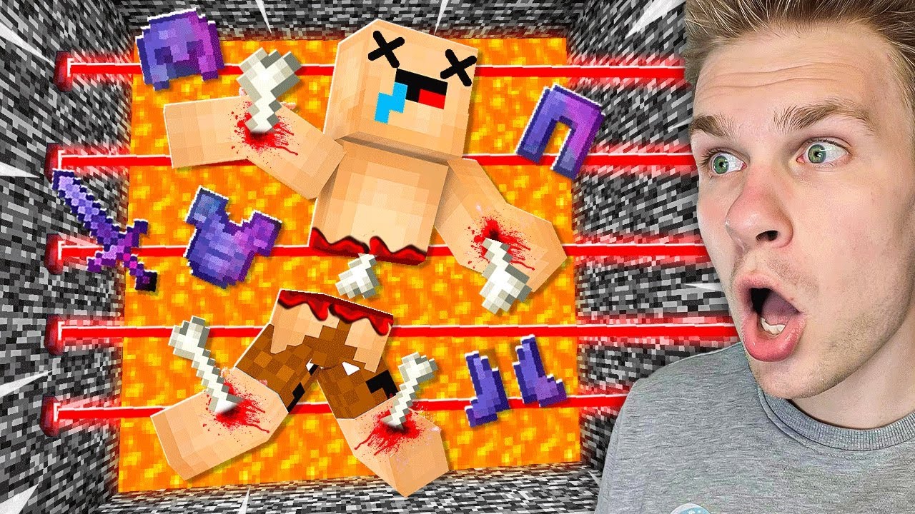 POKONAŁEM BOBO PODSTĘPEM i UKRADŁEM jego CAŁĄ ZBROJĘ i EQ w Minecraft! 😱