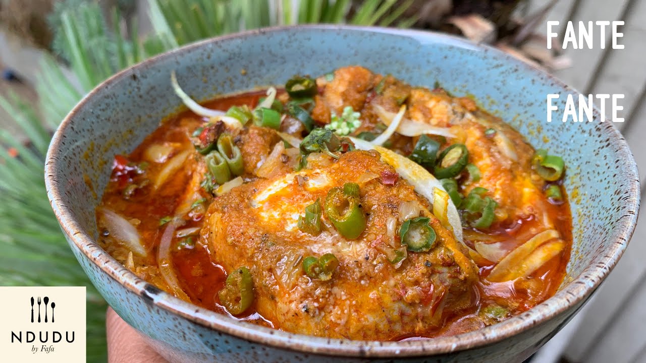 СВЕЖИЙ РЫБНЫЙ СОУС/ПОДЛИВА из Центрального региона Ганы/Ндуду от Фафы