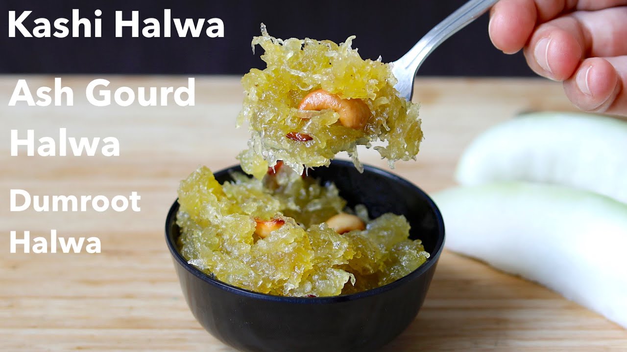 Kashi Halwa | Ash Gourd Halwa Recipe | Dumroot Halwa | Kushmanda Halwa | White Pumpkin Halwa