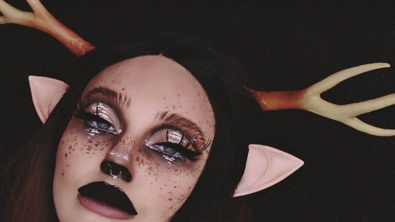 deer makeup tutorial | halloween 2018