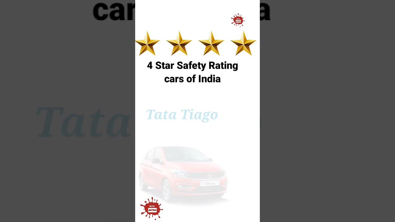 4 Star Rating cars of India 