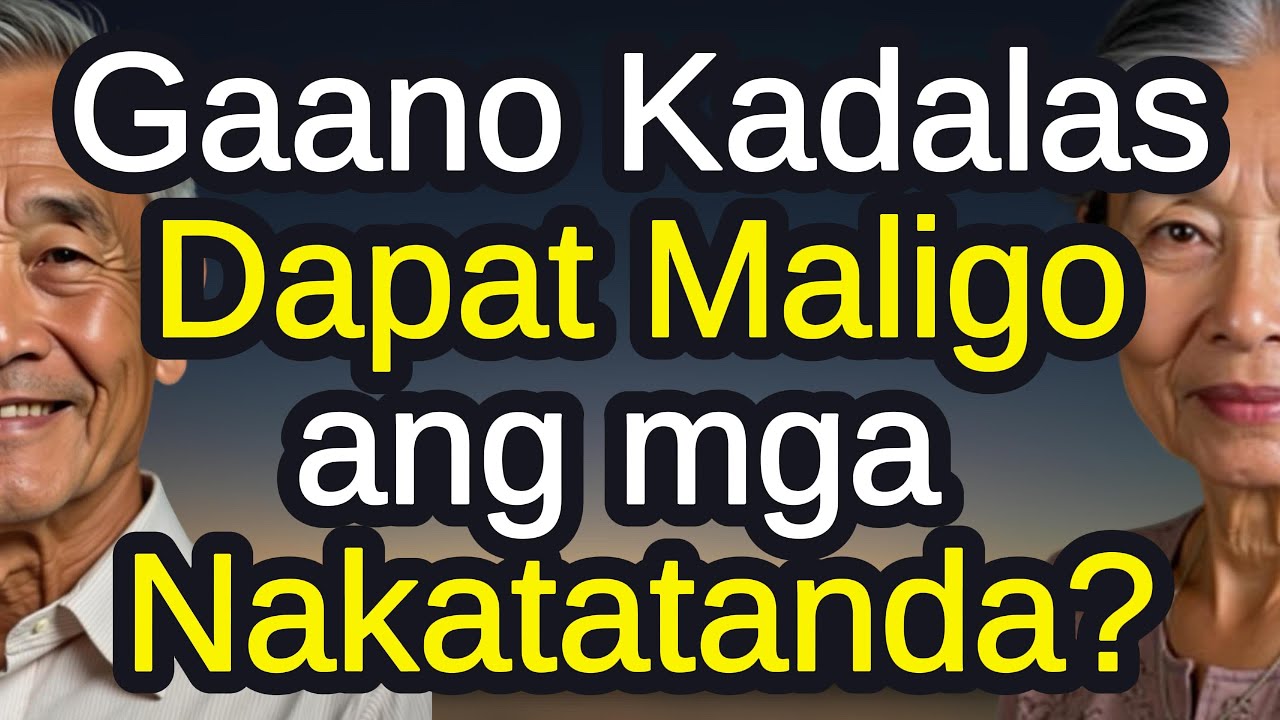 ❗Gaano Kadalas Dapat Maligo ang mga Senior Pagkatapos ng Edad 70? 7 Katotohanang Dapat Mong Malaman!