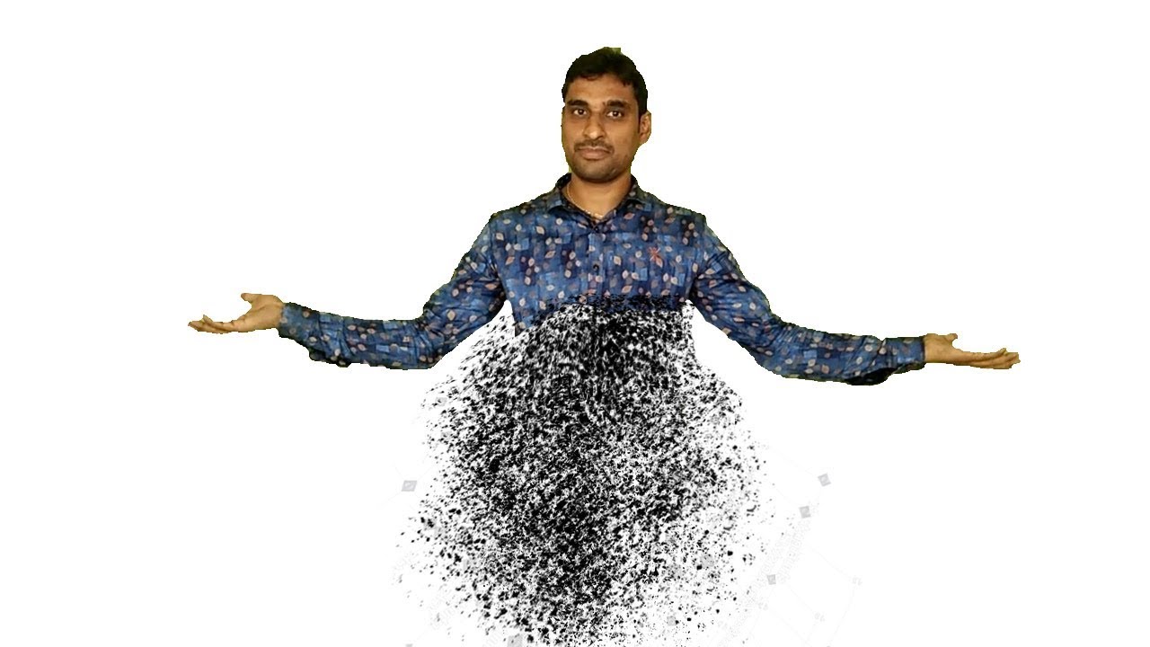 After Effects Tutorial: Disintegration Effect | Disappearing to Dust in Adobe After Effects