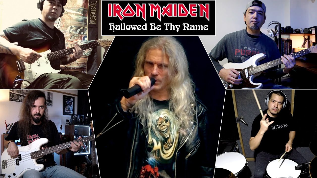 IRON MAIDEN - Hallowed Be Thy Name (Band Collab Cover)