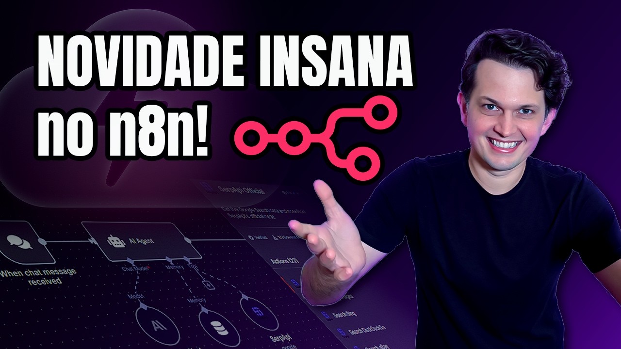 NOVA FUNCIONALIDADE DO N8N MUDA TUDO!