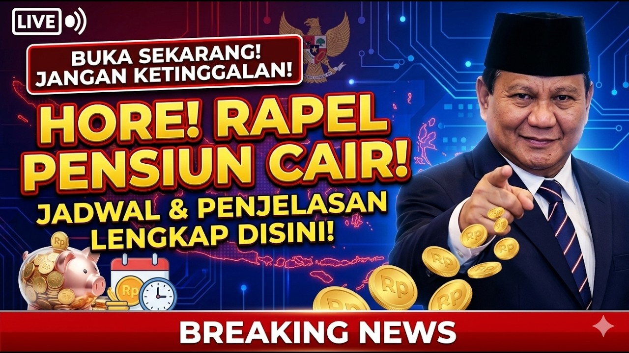 Alhamdulillah! Rapel Pensiun 2026 Cair Bulan Ini? Simak Jawaban Resmi Taspen & Jadwalnya!
