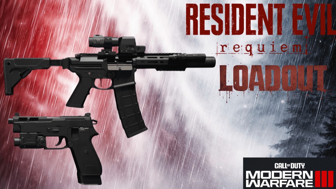 Call Of Duty Modern Warfare 3 RESIDENT EVIL REQUIEM LOADOUT