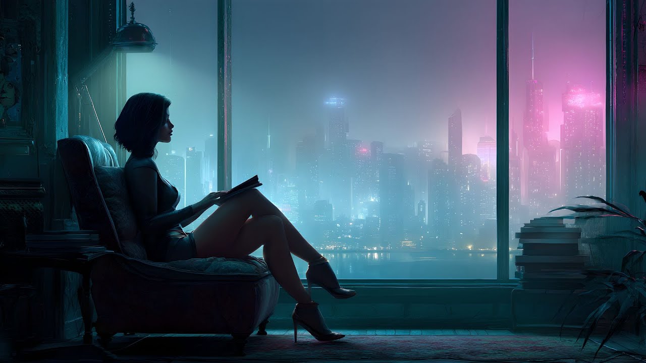 Late-Night Sanctuary | Ambient Electronic Music for Focus, Coding & Reflection