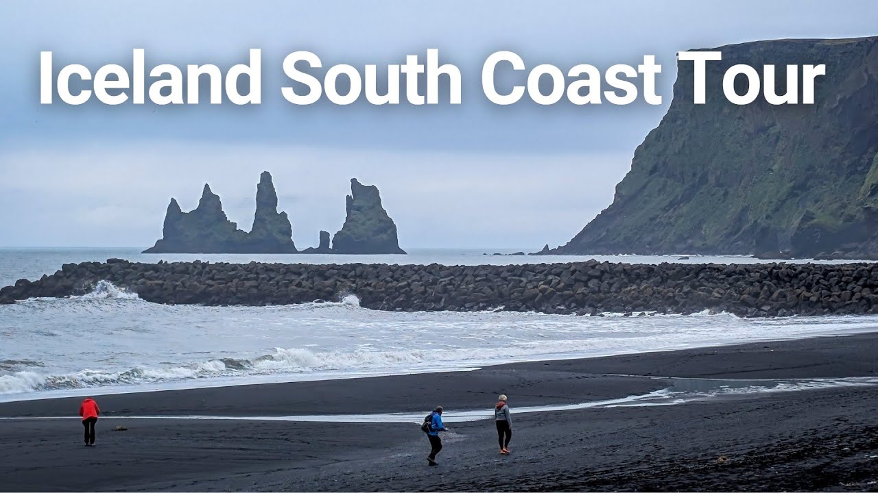 Epic Iceland South Coast Day Trip 🇮🇸 Waterfalls, Glaciers & Black Sand Beaches