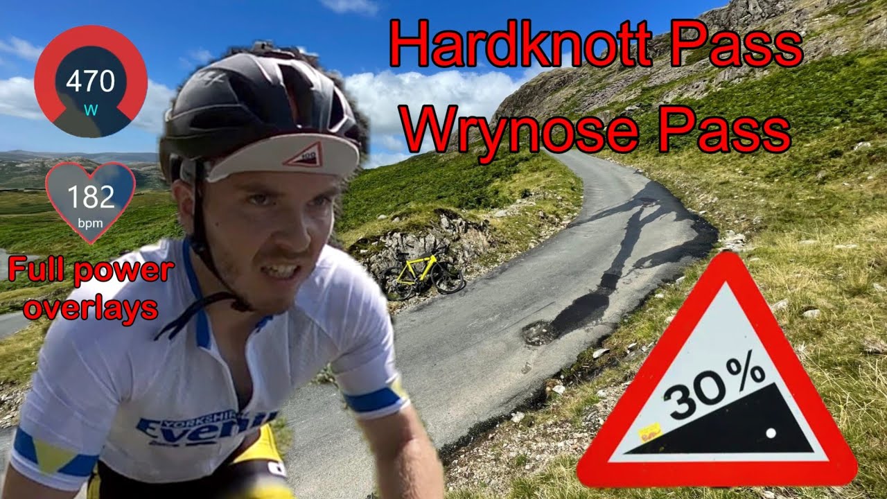 Hardknott Pass & Wrynose Pass | Road Cycling the Steepest Climbs in the Lake District, UK