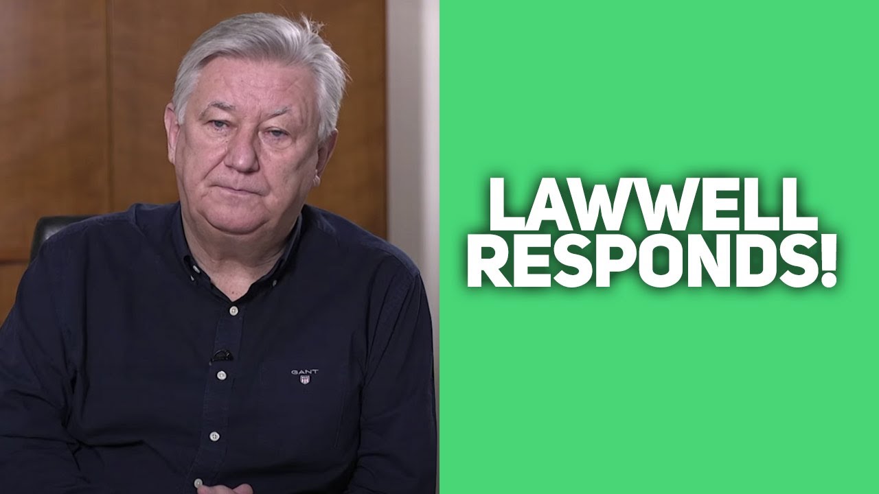 PETER LAWWELL STATEMENT TO CELTIC FANS - REACTION!