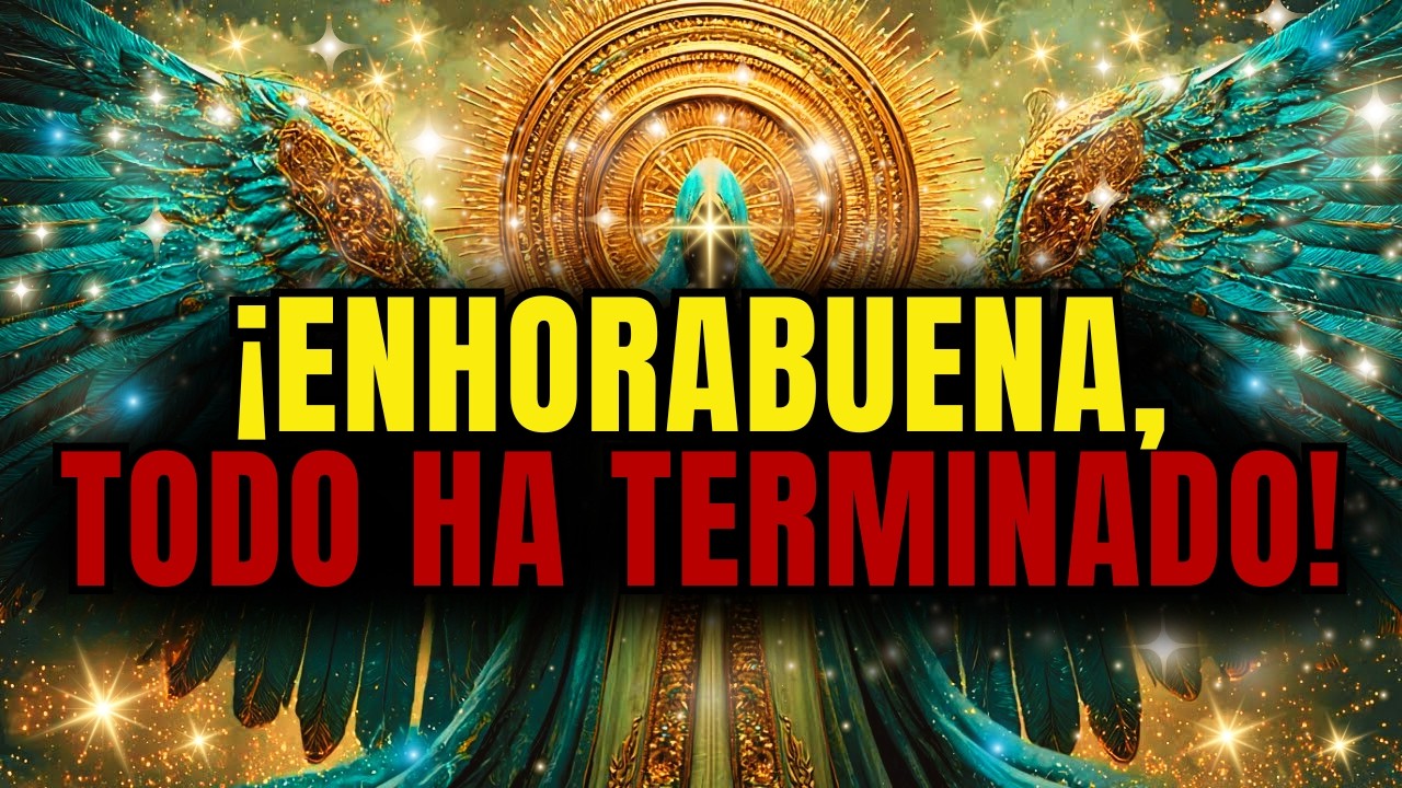 ELEGIDO, ¡FELICIDADES. ESTÁ COMPLETADO. NUNCA MÁS PASARÁS POR ESTO 😊🕊️